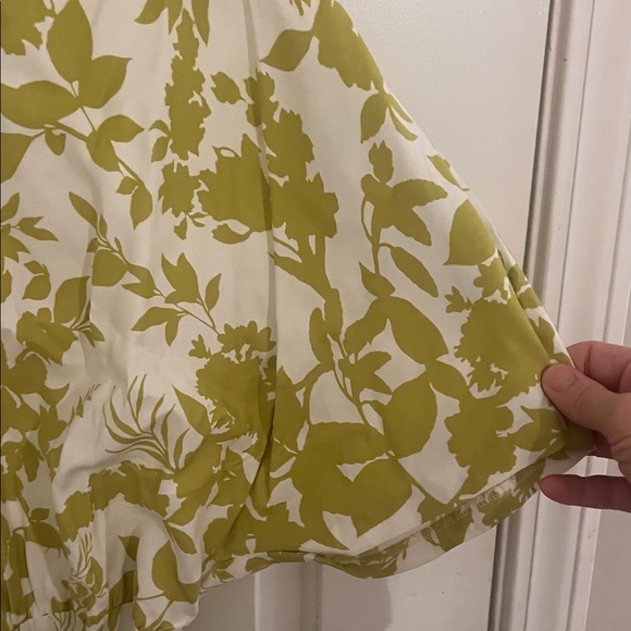 Ann Taylor Yellow Floral Midi Dress - Picture 5 of 6